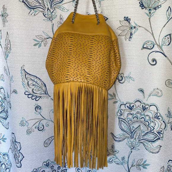 UNO de 50 fringed leather bag - Picture 13 of 15